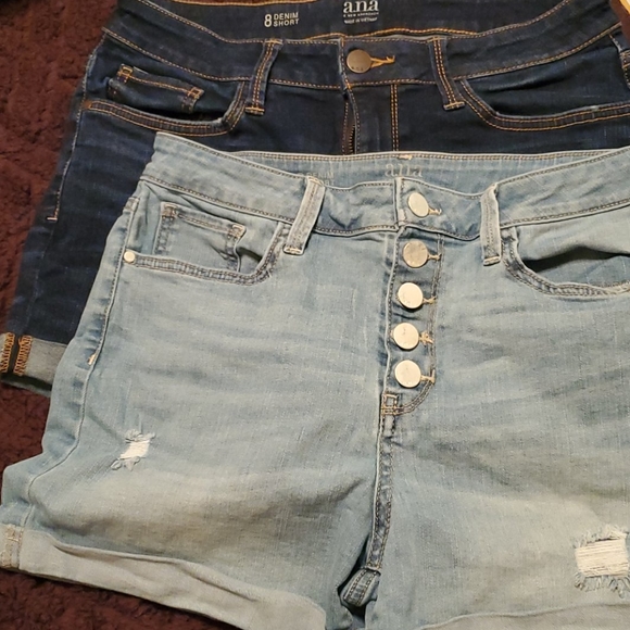 a.n.a Pants - Denim Shorts Lot of 2 Size 8
